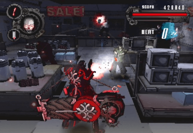 Gungrave OD screenshot 2 for Playstation 2